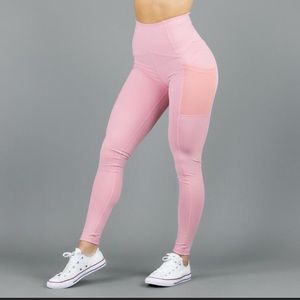 Blush color buff bunny Athena Leggings